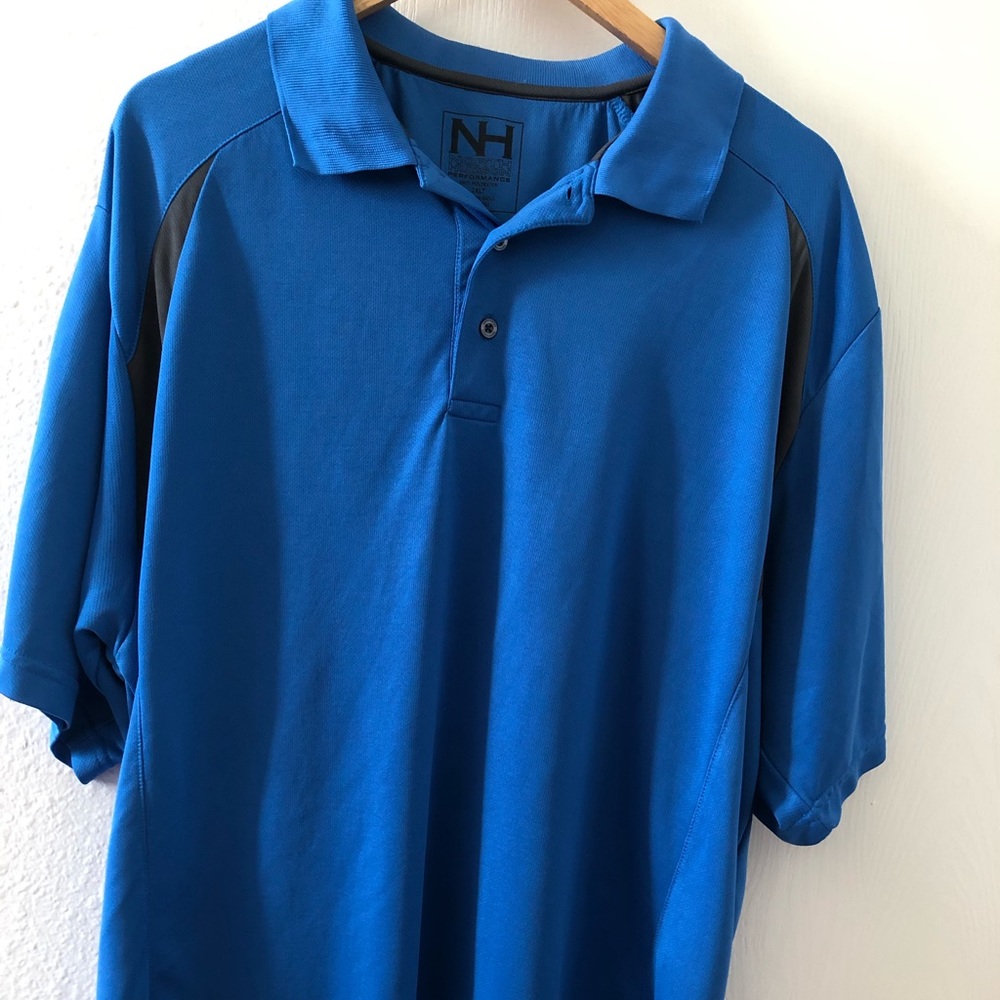North Hudson Performance Polyester Mens Polo. XXLT